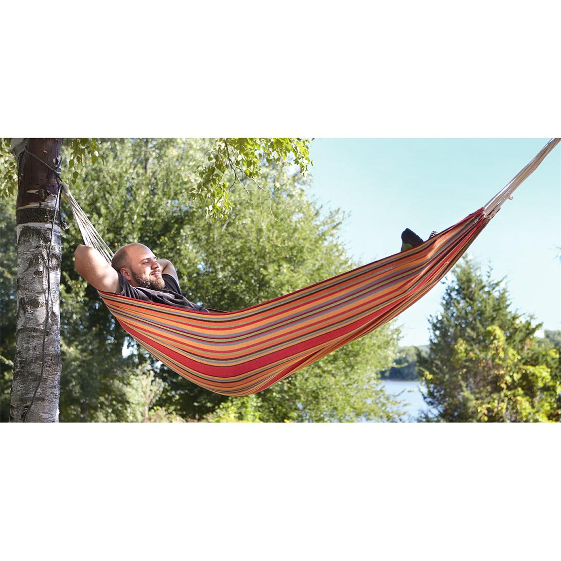 Cotton Canvas Hammock 214372, Hammocks at Sportsman's Guide