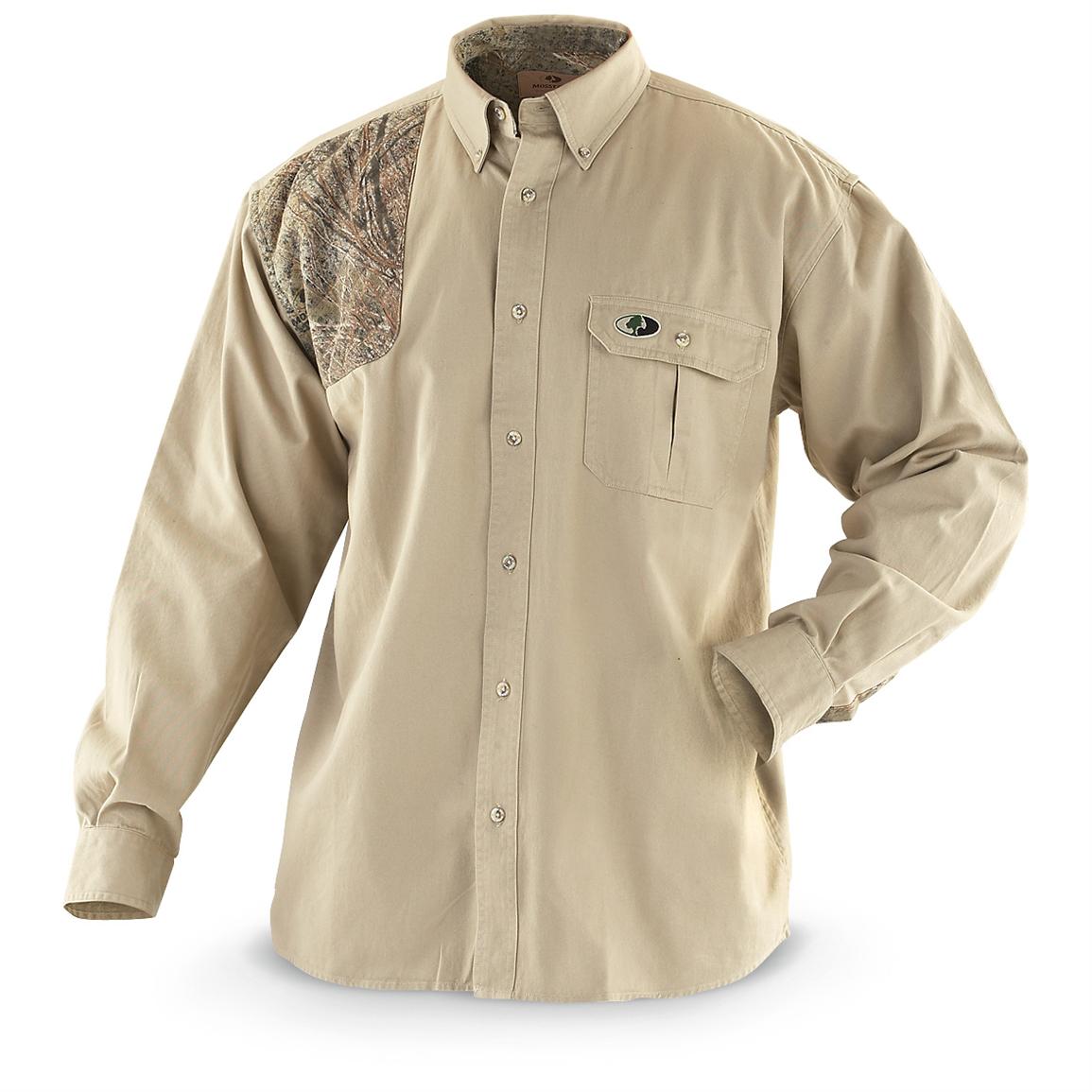 old khaki long sleeve shirts