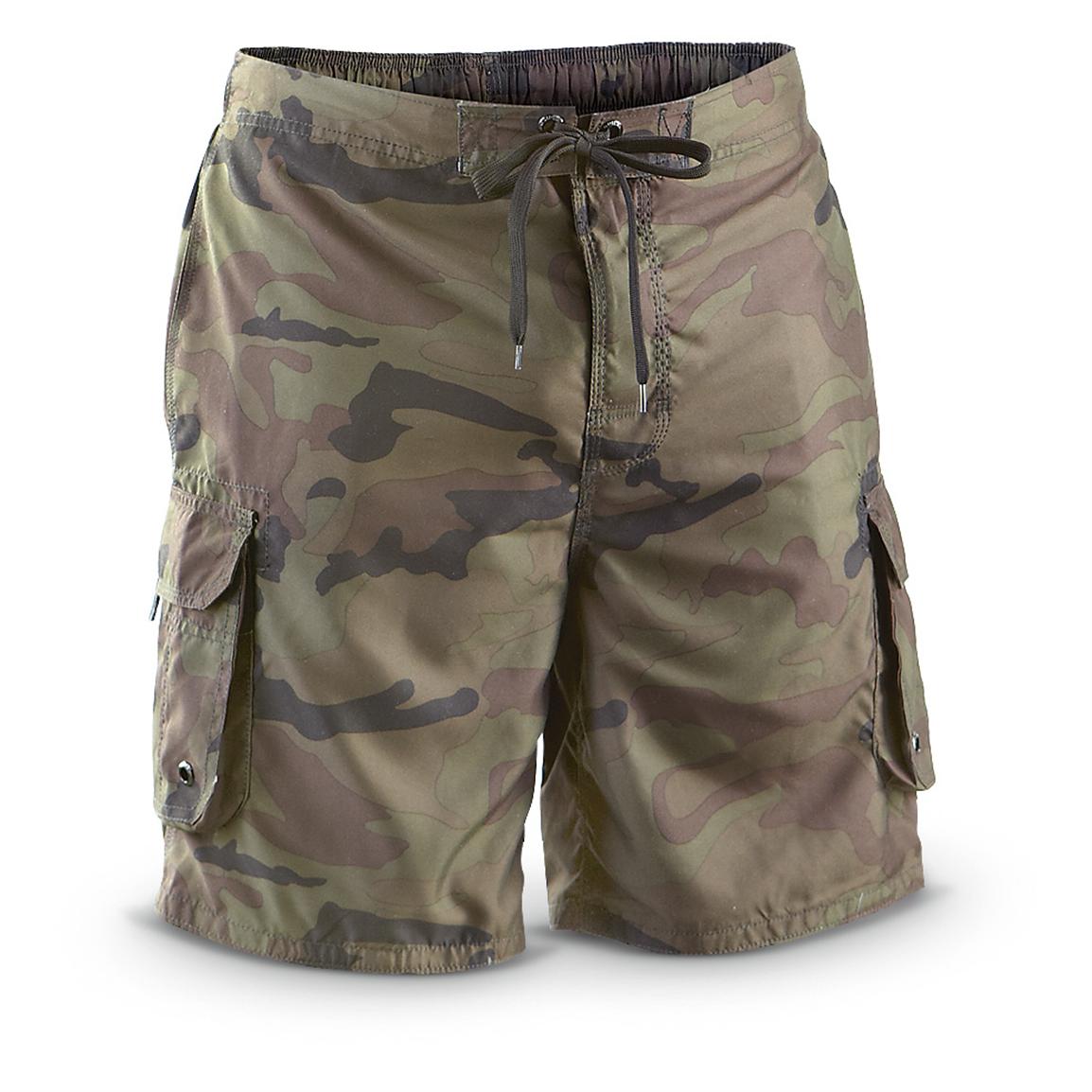 camo swimsuit mens