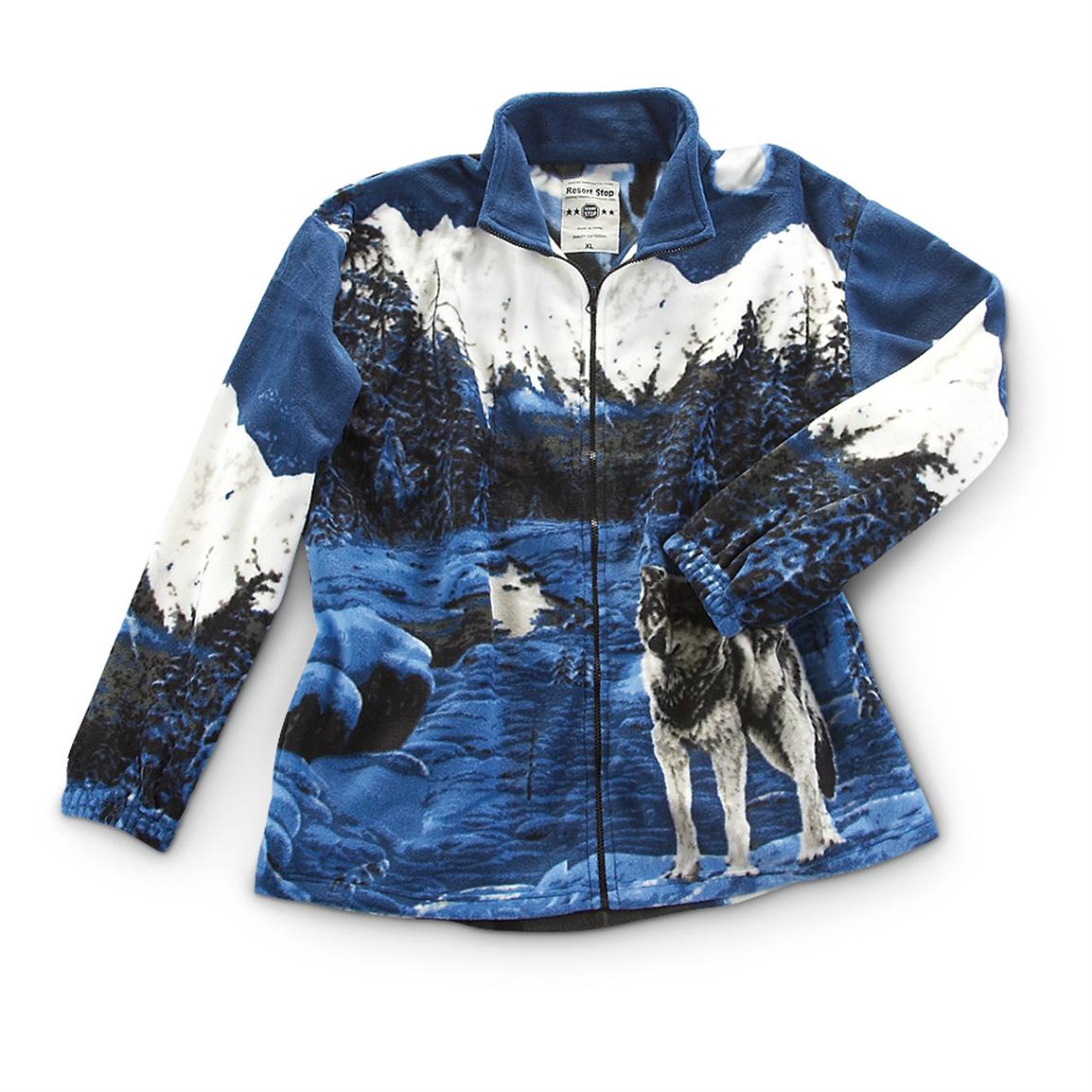 Women's Resort Stop® Wolf Jacket - 215302, Insulated Jackets & Coats at ...