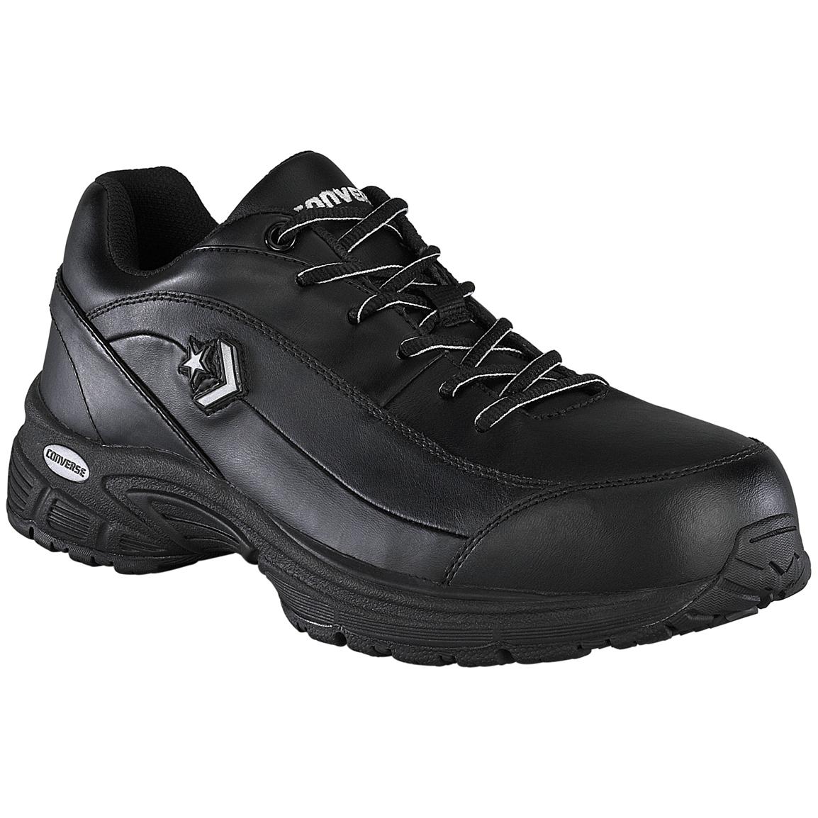Men's Composite Toe Converse® C4505 Athletic Work Shoe, Black - 215969 ...