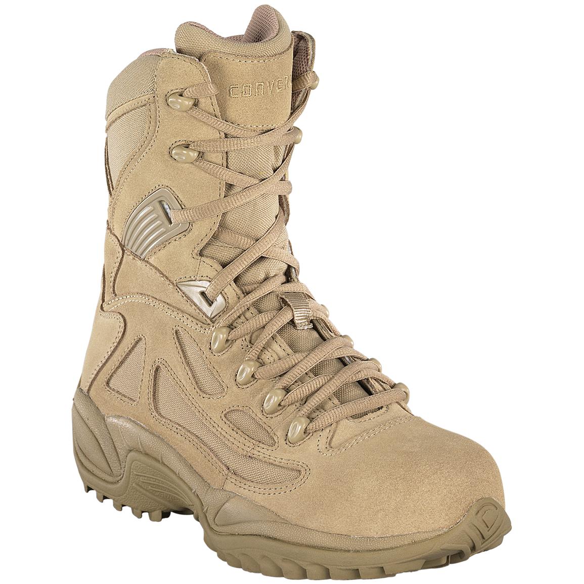 Men's Composite Toe Converse® Duty Boots, Desert Tan - 215975, Combat ...