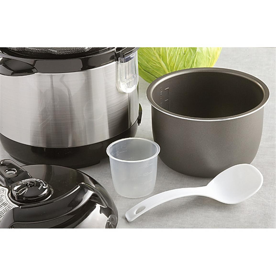 Deni™ 2 qt. Stainless Steel Electric Pressure Cooker 217390
