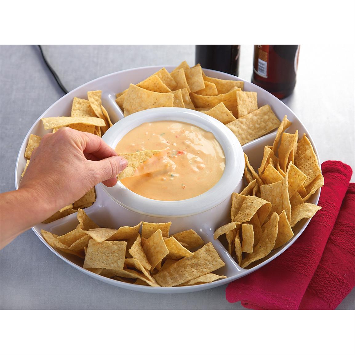 Heated Chip / Dip Tray 218094, Kitchen Appliances at Sportsman's Guide