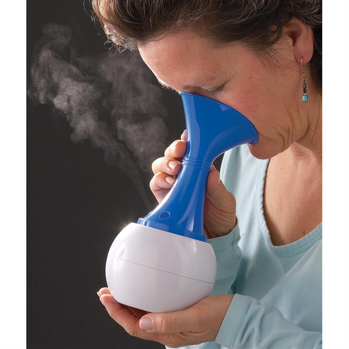 Steam inhaler blocked nose