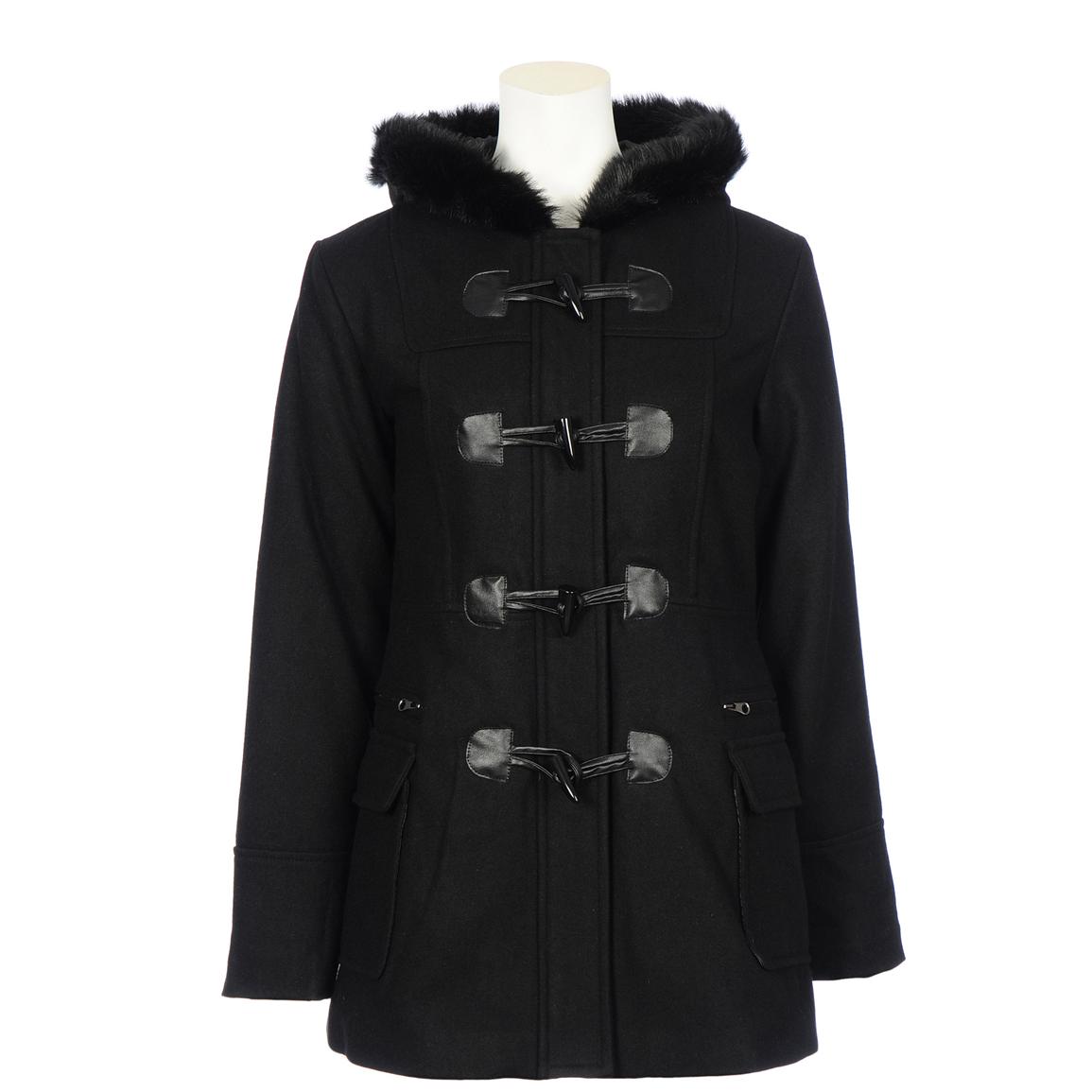 Women's Excelled® Wool Toggle Coat - 218282, Insulated Jackets & Coats ...