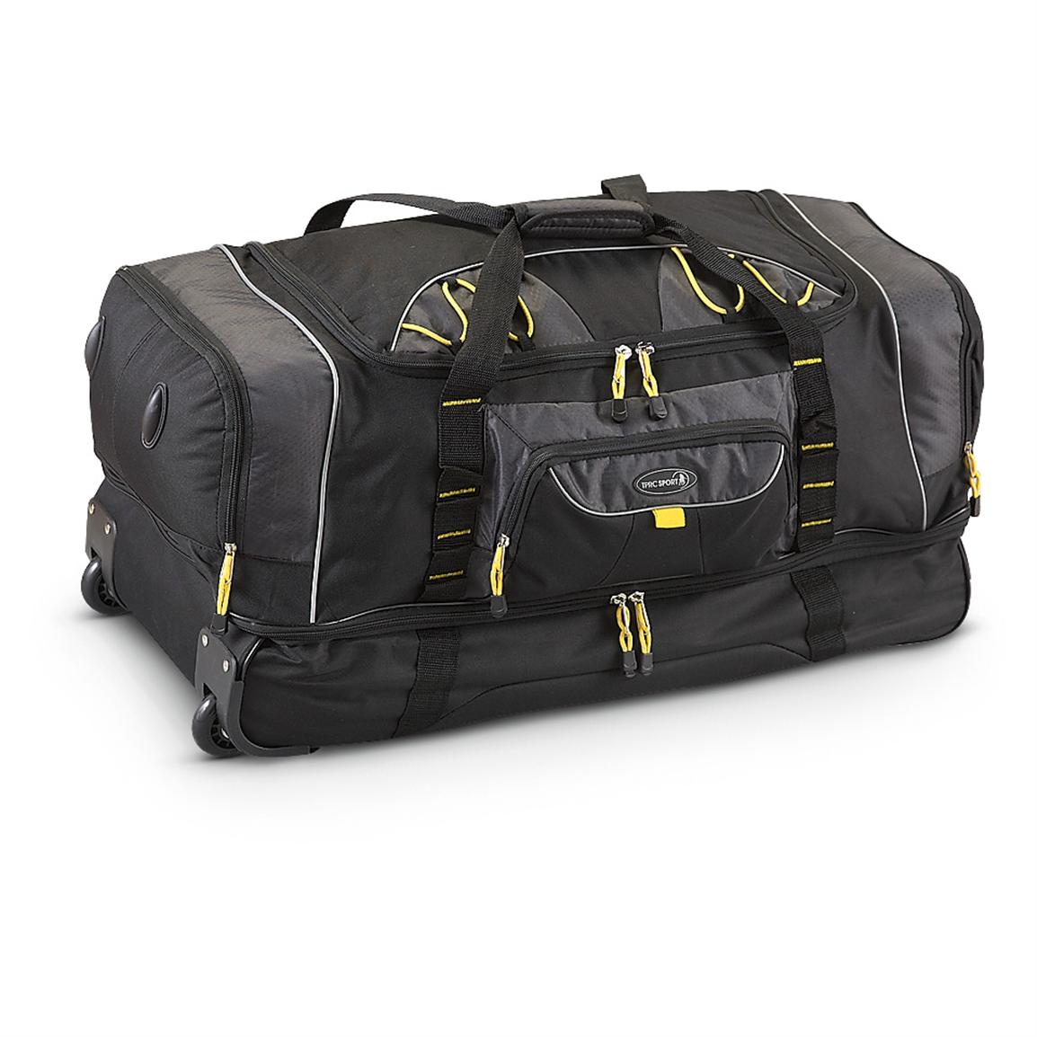 High Sierra At3 26 Wheeled Duffel Bag IUCN Water