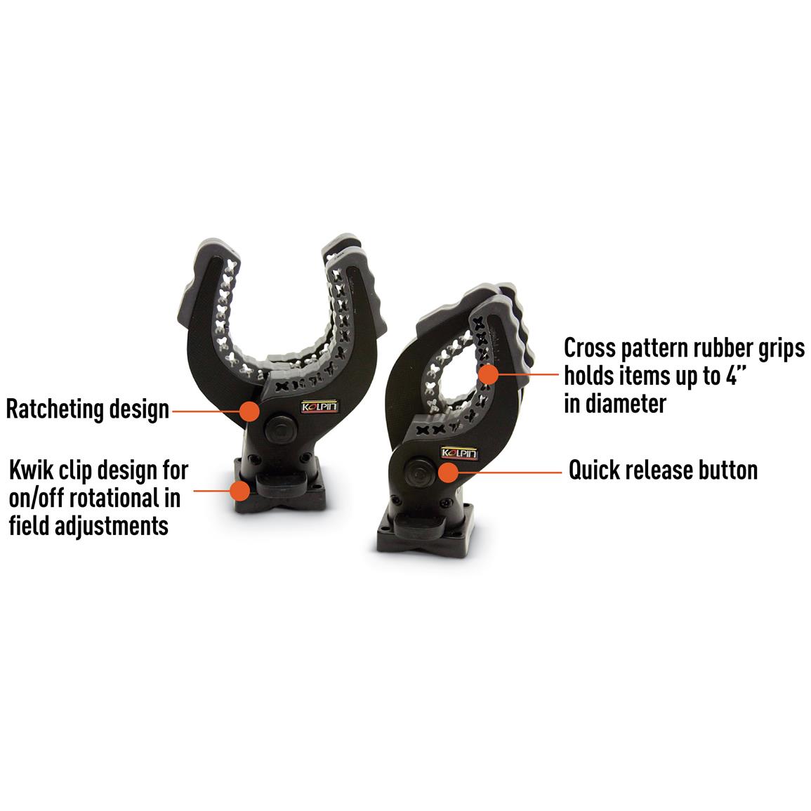 Kolpin Ratcheting Rhino Grips 218778, Gun & Bow Racks at Sportsman's