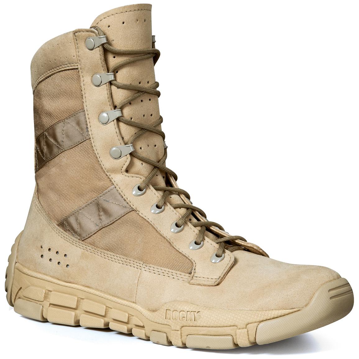 Men S Rocky C4T Military Boots 218841 Combat Tactical Boots At   218841 Ts 