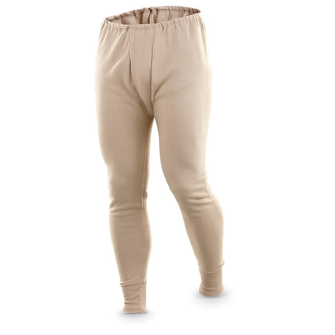 8 Used Czech Military Surplus Long Johns, Beige - 219117, Military ...