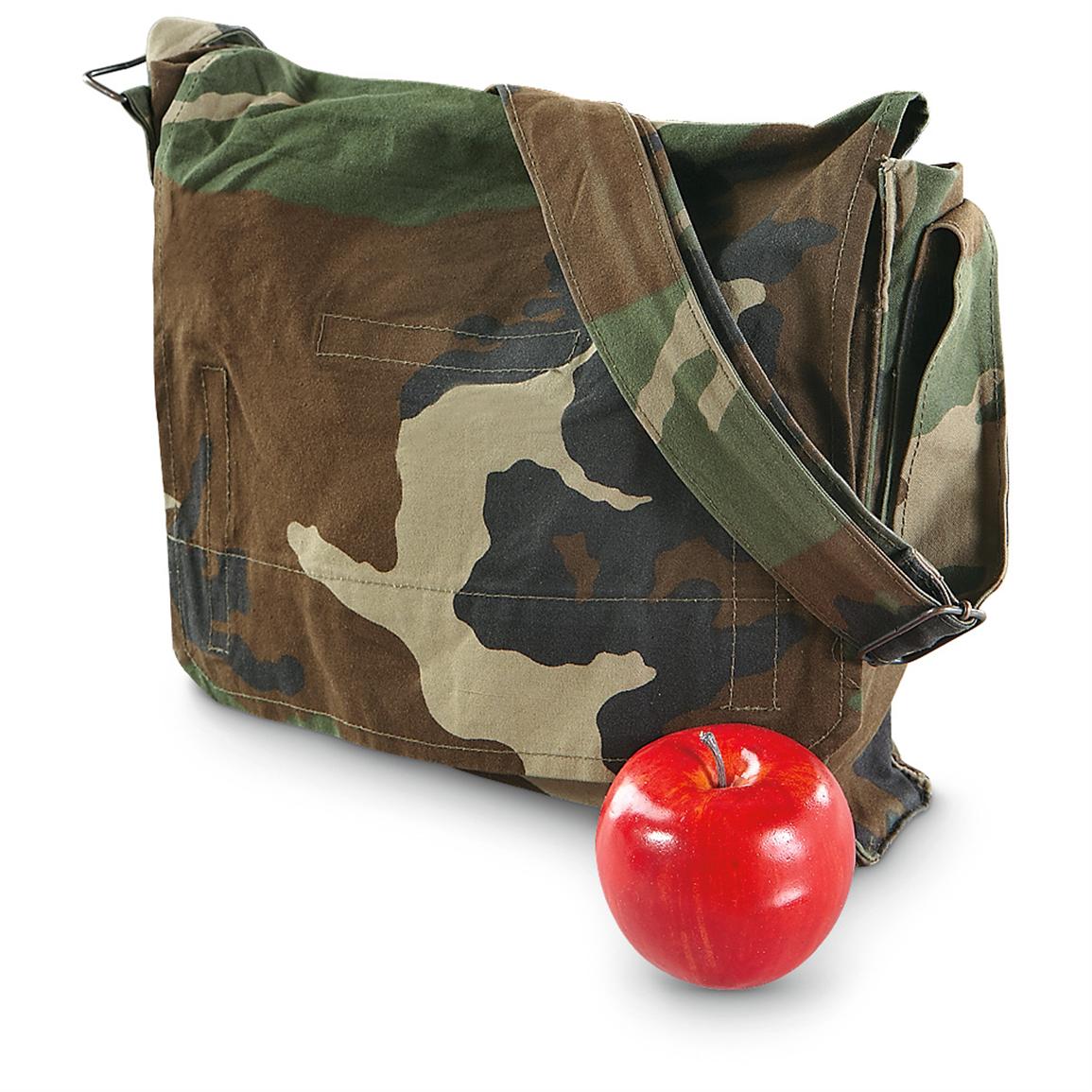 camo bike bag