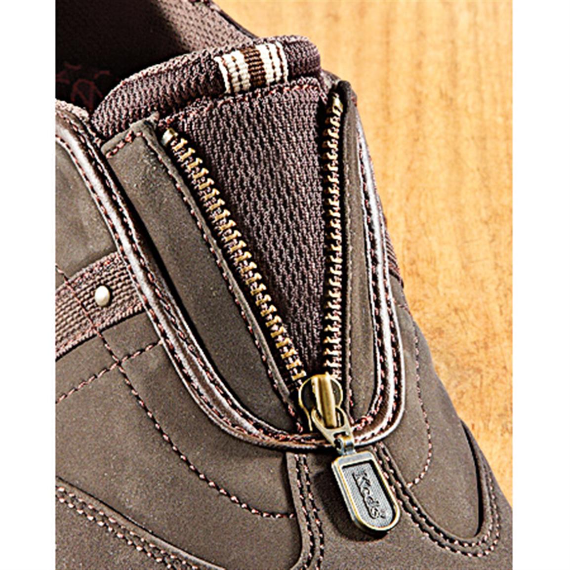women's casual shoes with zipper
