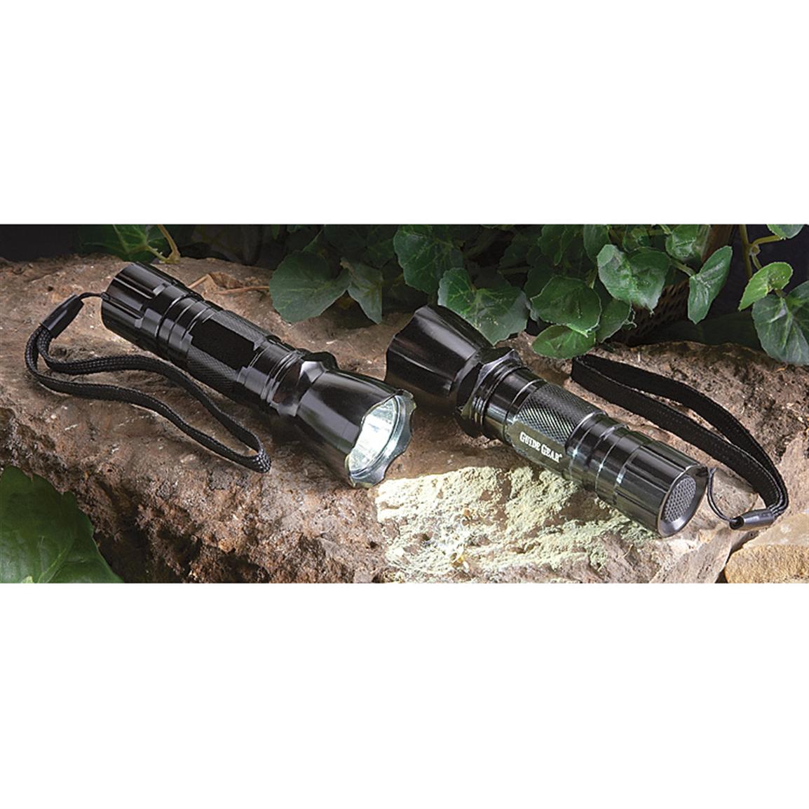 2 Pk. of Guide Gear® 160 lumen Tactical Flashlights 219782