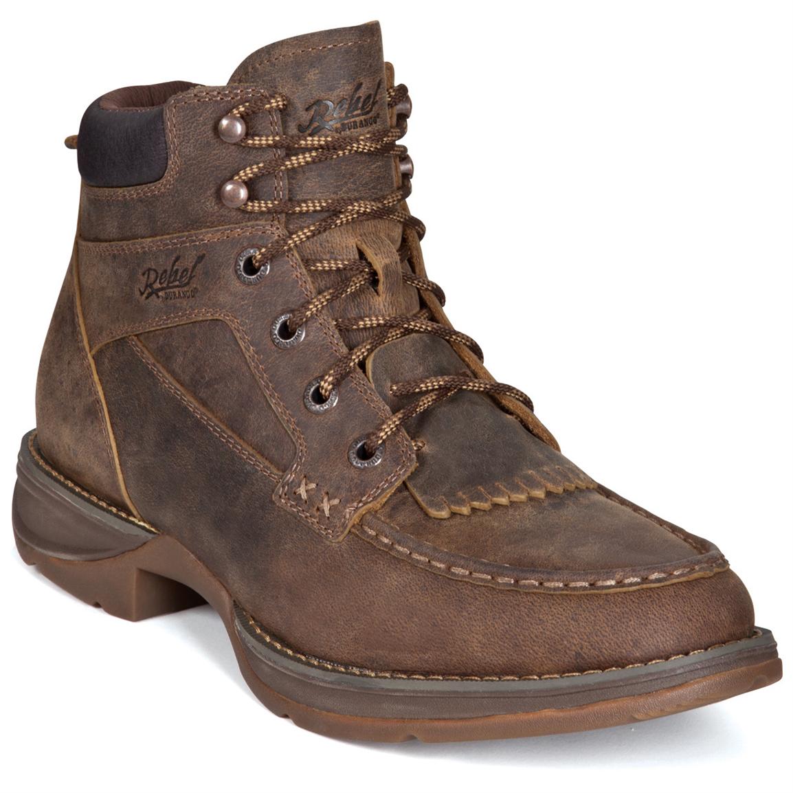 timberland moc toe work boots