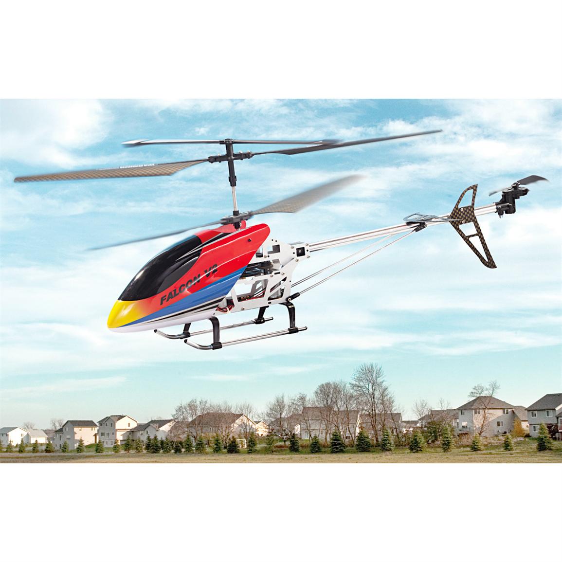 Radio-controlled Falcon Helicopter