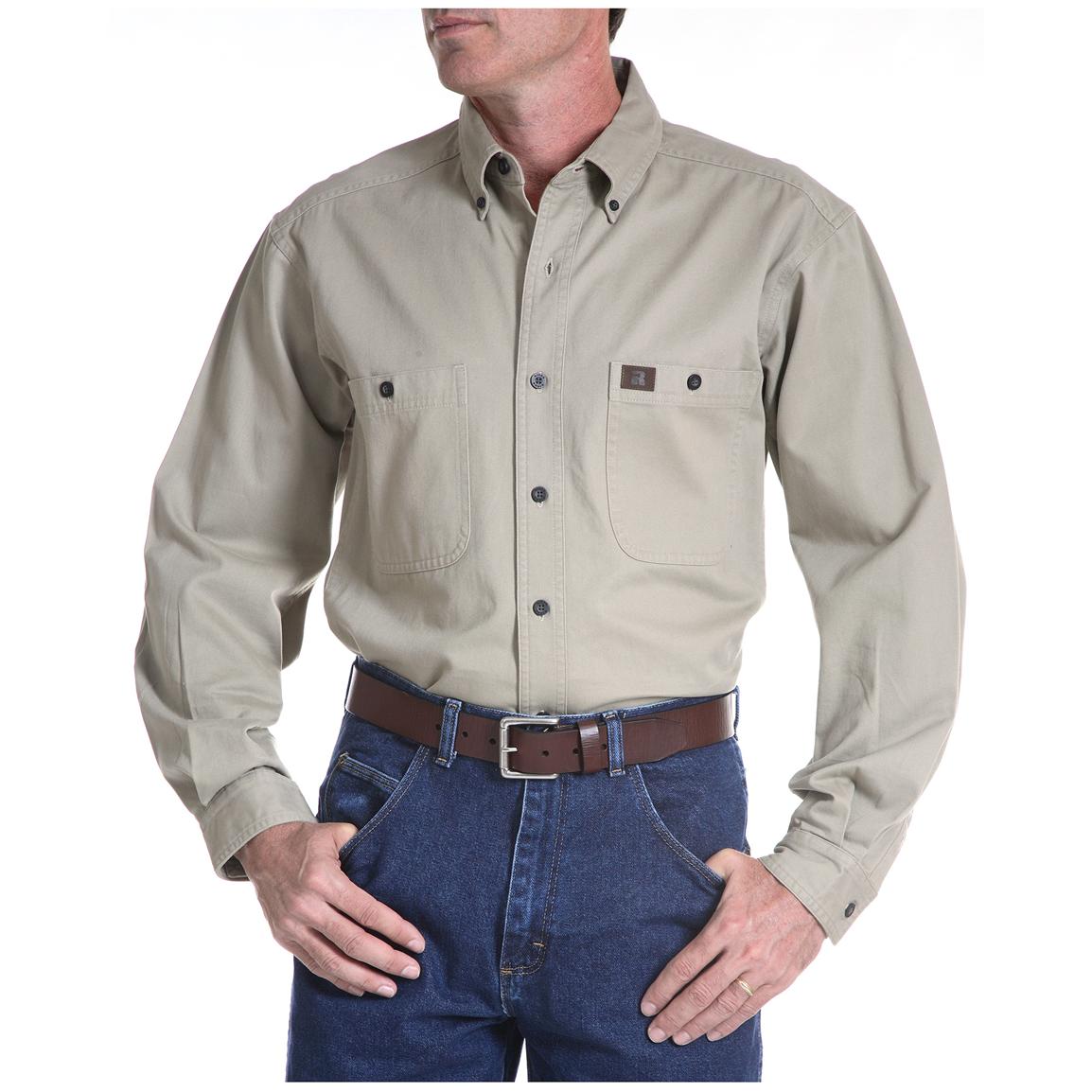 Men's Riggs® Twill Work Shirt - 220022, Shirts at Sportsman's Guide