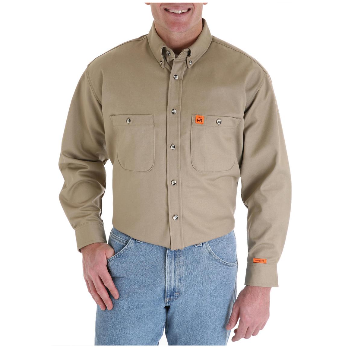 Men's Riggs® Flame-Resistant Work Shirt - 220024, Shirts at Sportsman's ...
