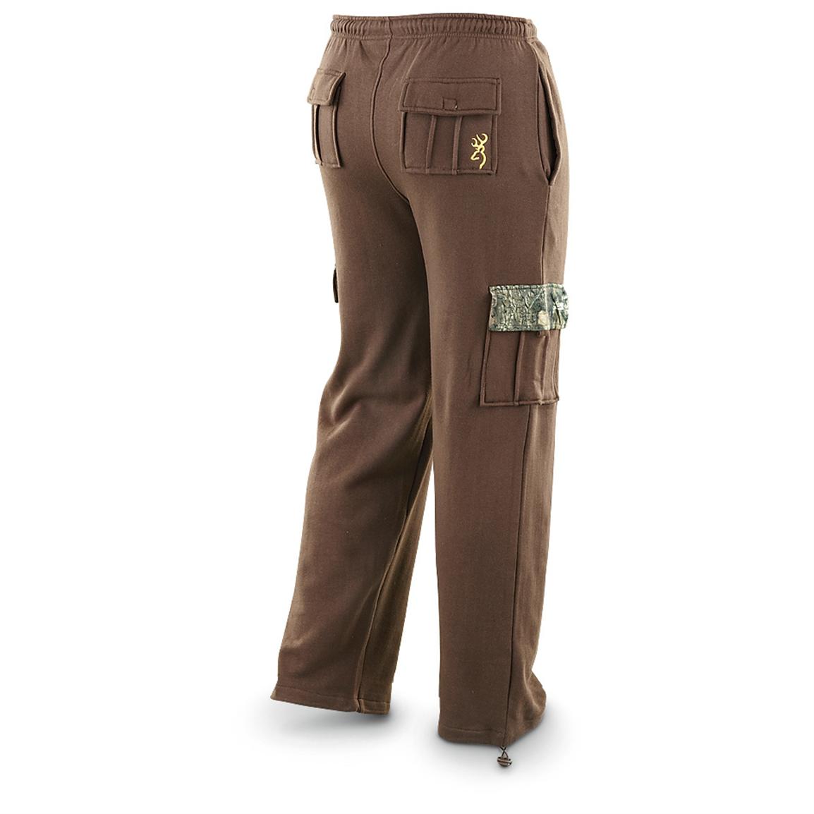 Browning® Fleece Cargo Pants - 220030, Jeans & Pants at ...