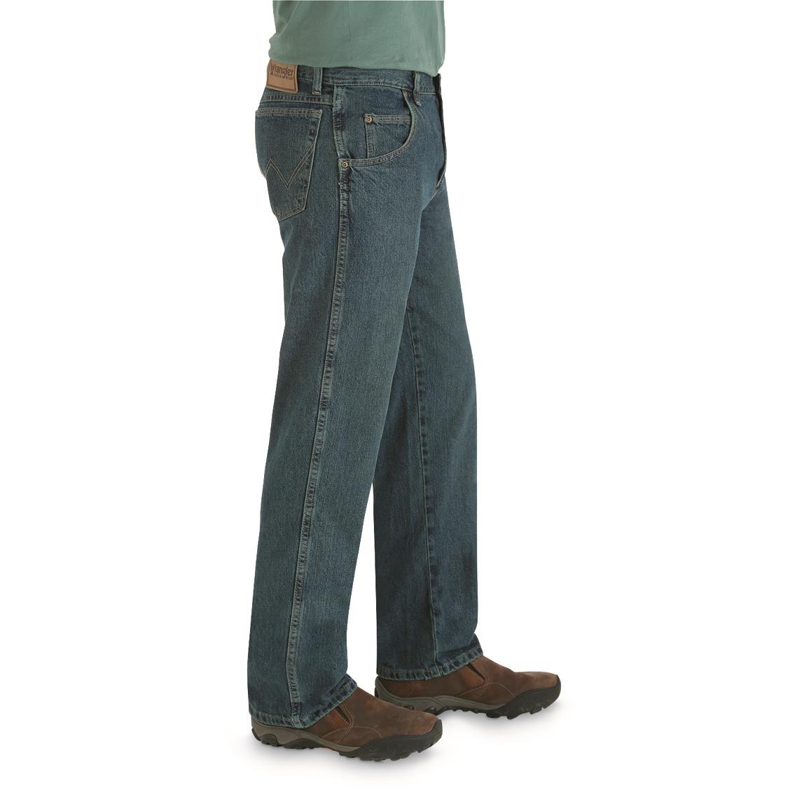 Mens Blue Straight Jeans | Sportsman's Guide