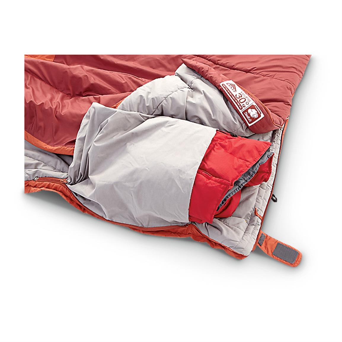 Kelty® Eclipse 30 degrees Double Sleeping Bag 220198, Rectangle Bags