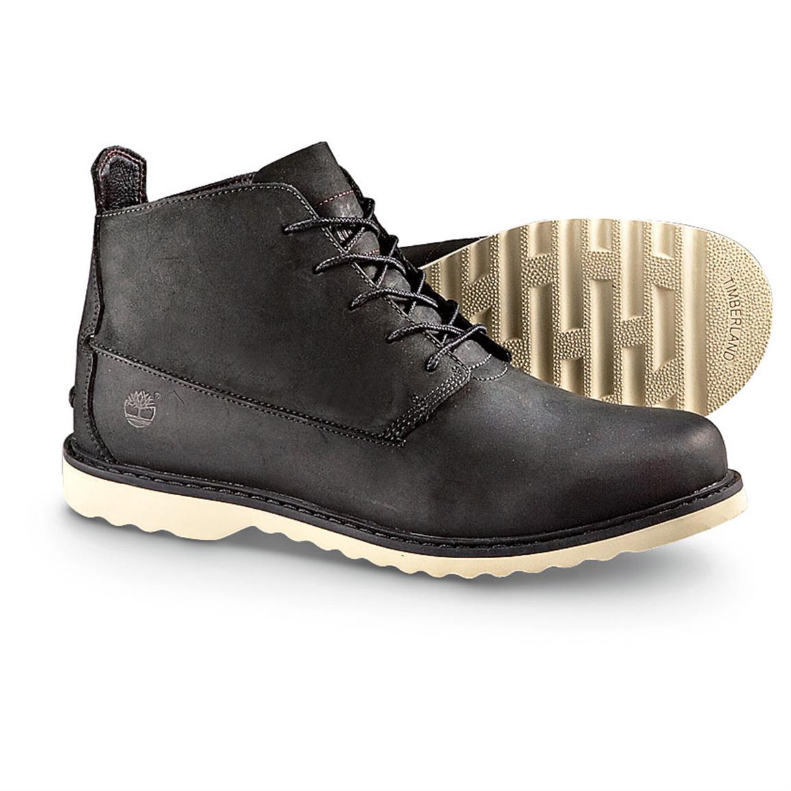 Men's Timberland® Newmarket Chukkas, Black - 220224, Casual Shoes at ...