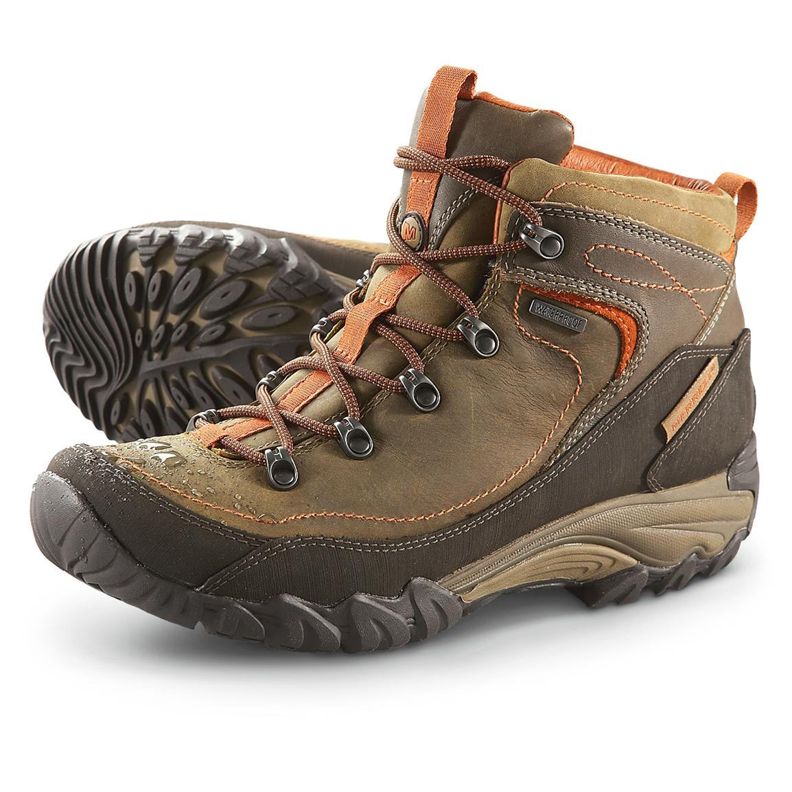 Women&#39;s Merrell® Chameleon Arc 2 Waterproof Hiking Boots, Kangaroo - 220281, Hiking Boots ...