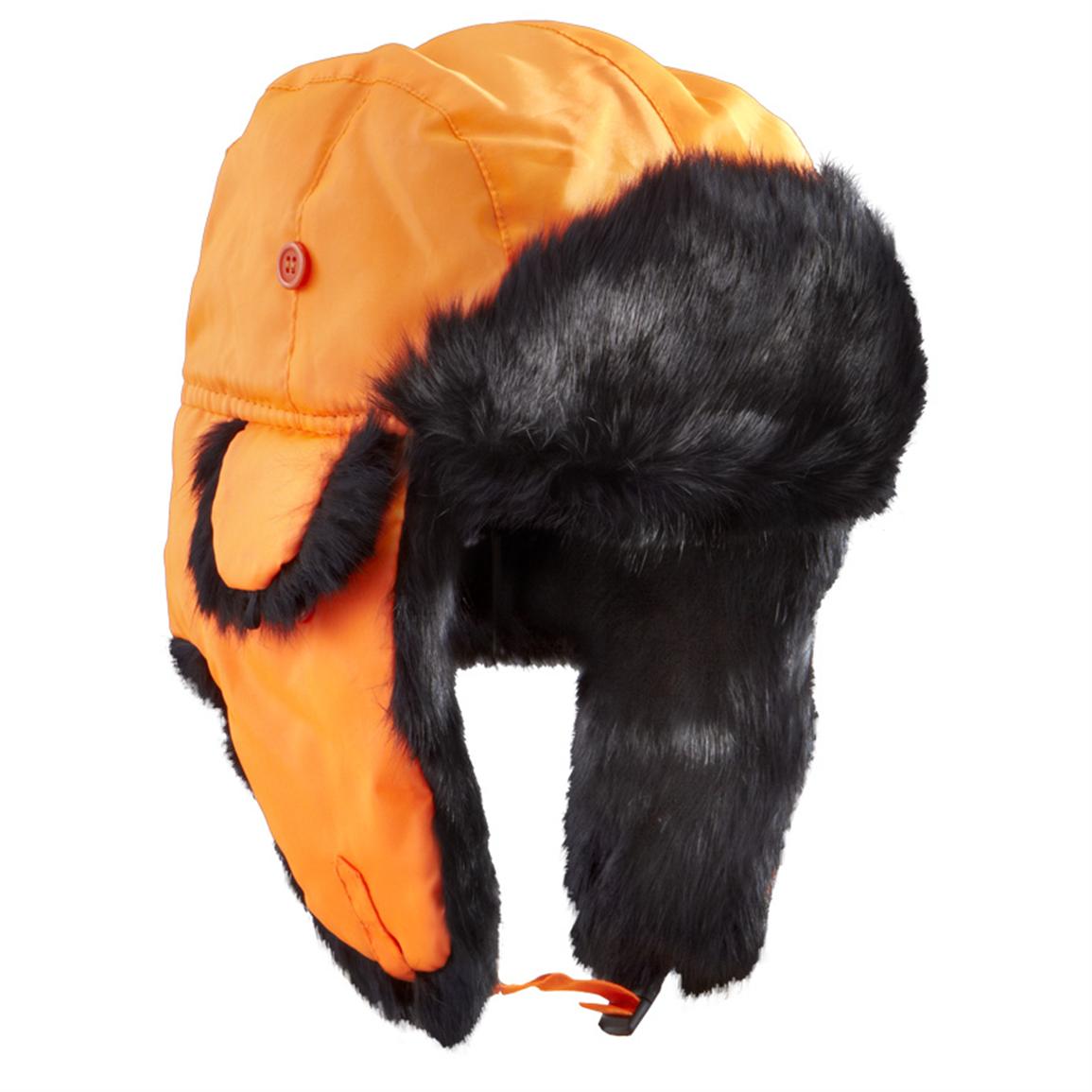 The Sportsman's Guide® Logo Guide Gear® Rabbit Fur Hat - 220450, Hats ...