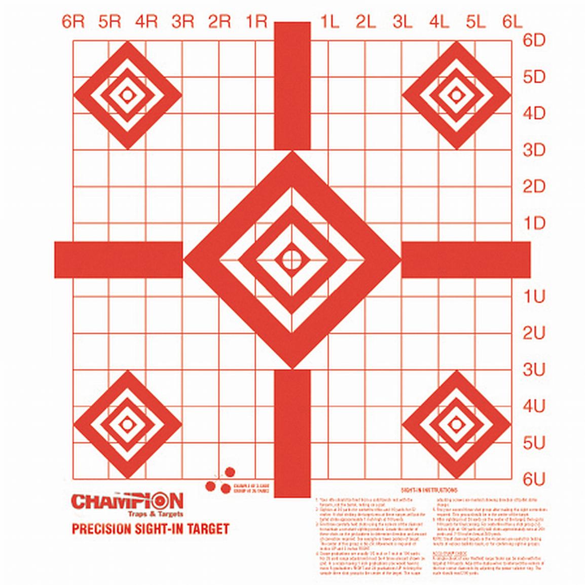 Printable Targets For Sighting In A Rifle - Printable Word Searches