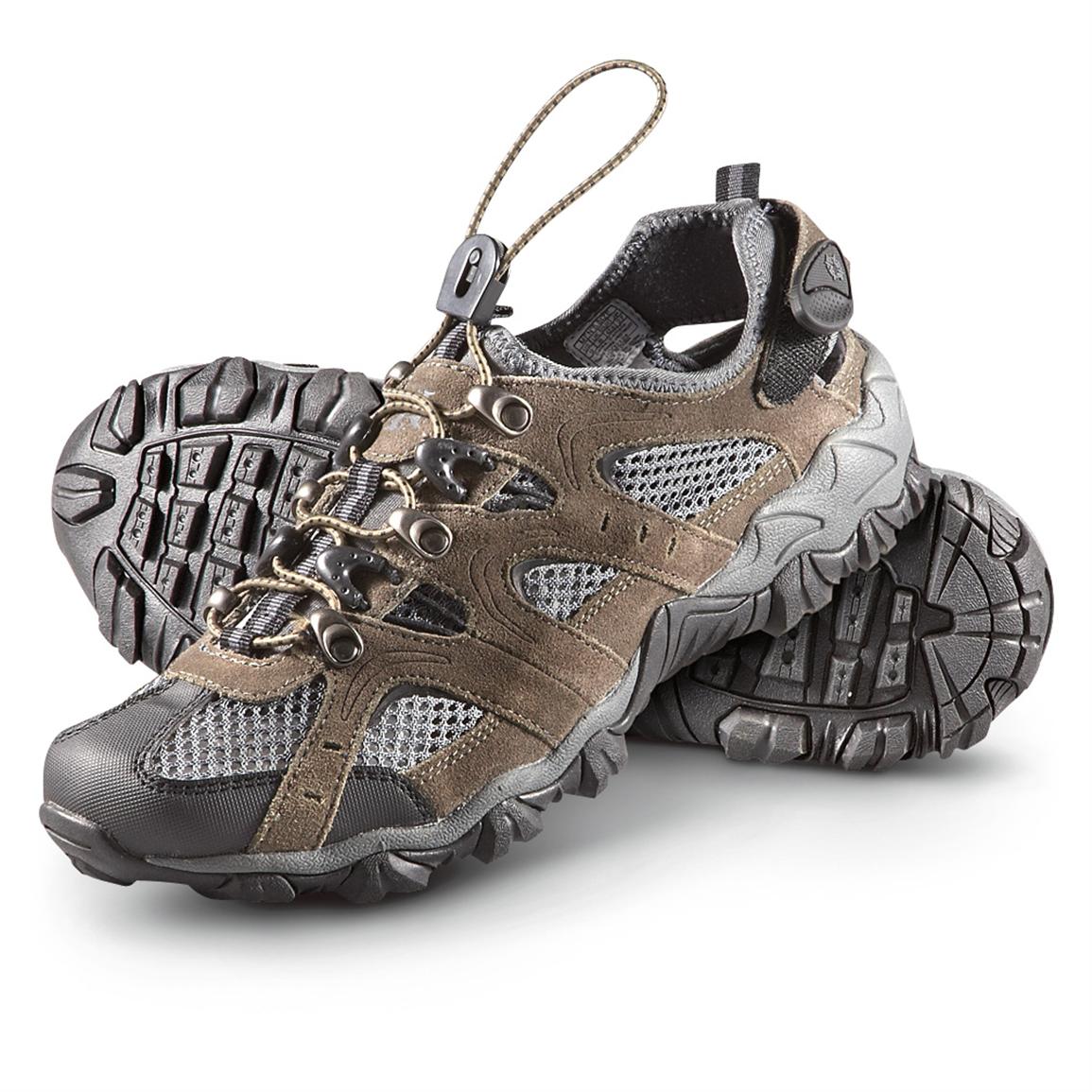 Men's Nevados® Portage Sandals, Leaf Brown - 221062, Sandals at ...