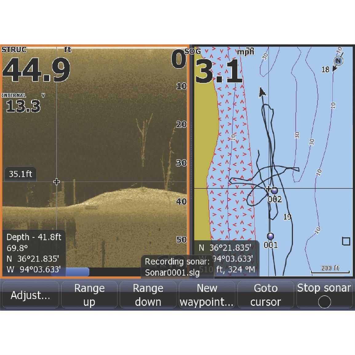 Lowrance® HDS 8 Gen 2 Fishfinder / GPS Chartplotter with Insight USA