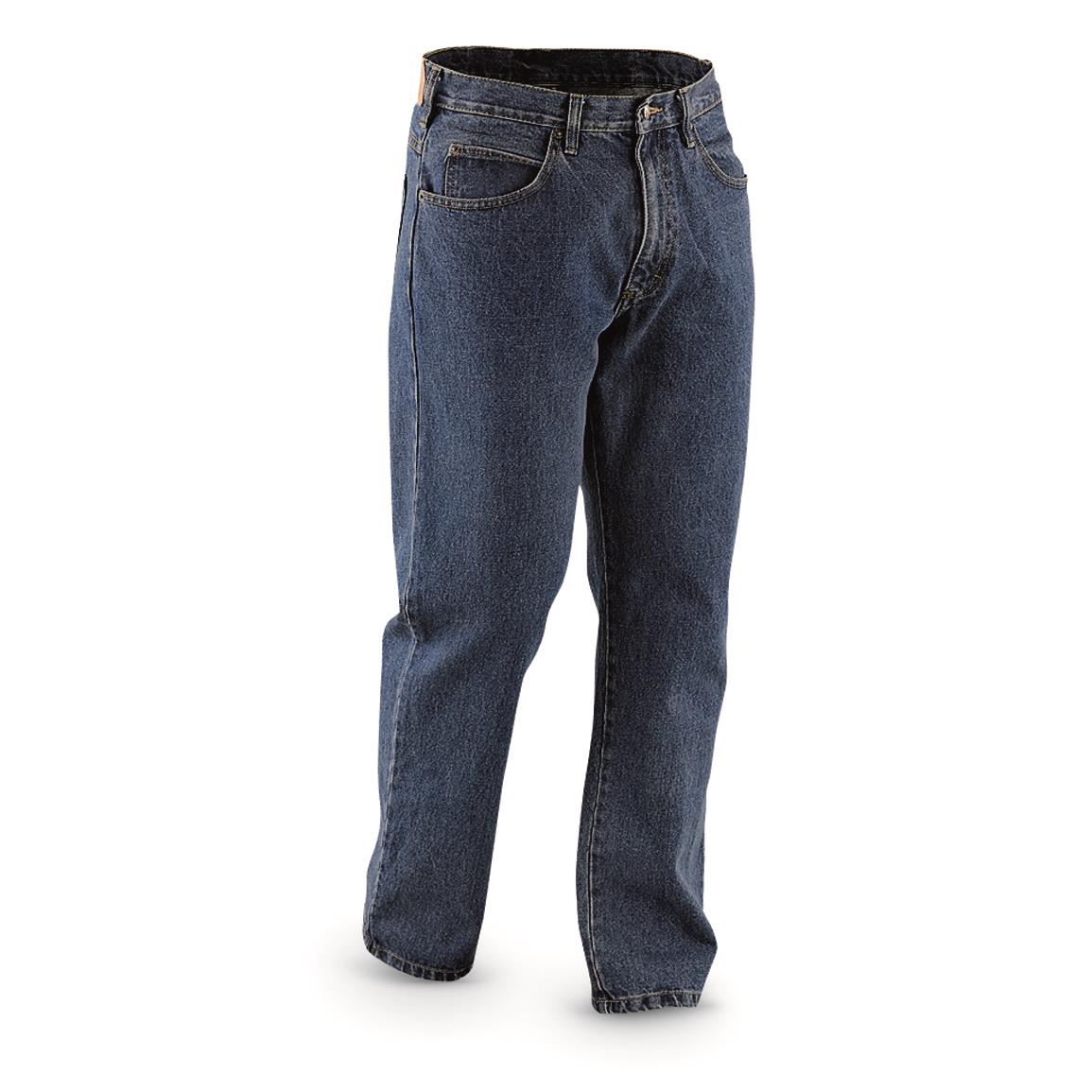 Guide Gear Men’s 5-Pocket Jeans, Relaxed Fit - 221532, Jeans & Pants at ...