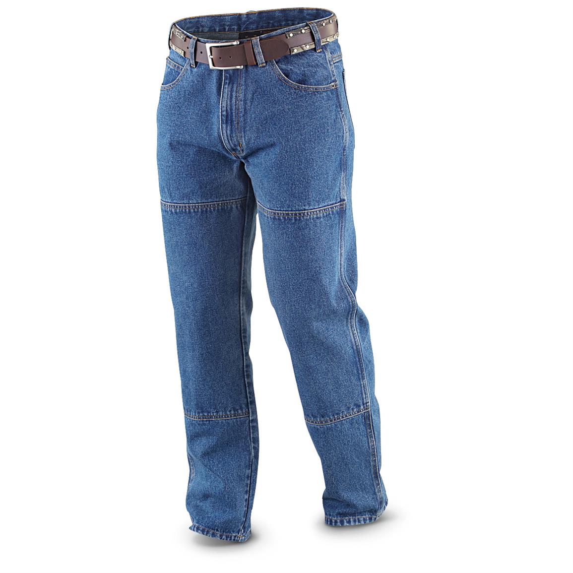 Guide Gear 1977 Men's Stone Washed Jeans with Cell Phone Pocket ...