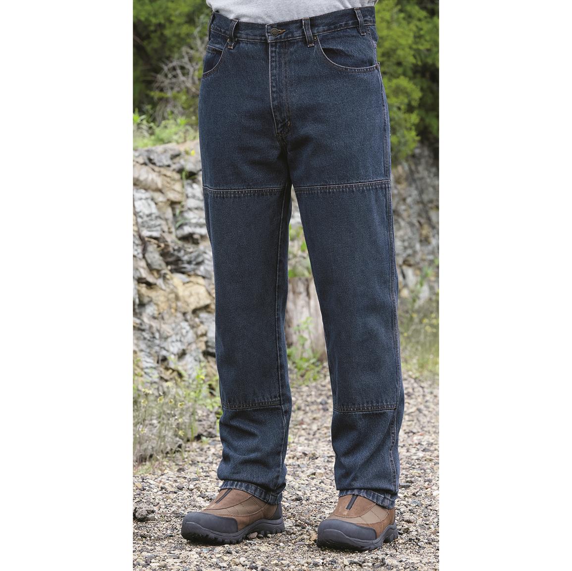 Guide Gear 1977 Men's Stone Washed Jeans with Cell Phone Pocket ...