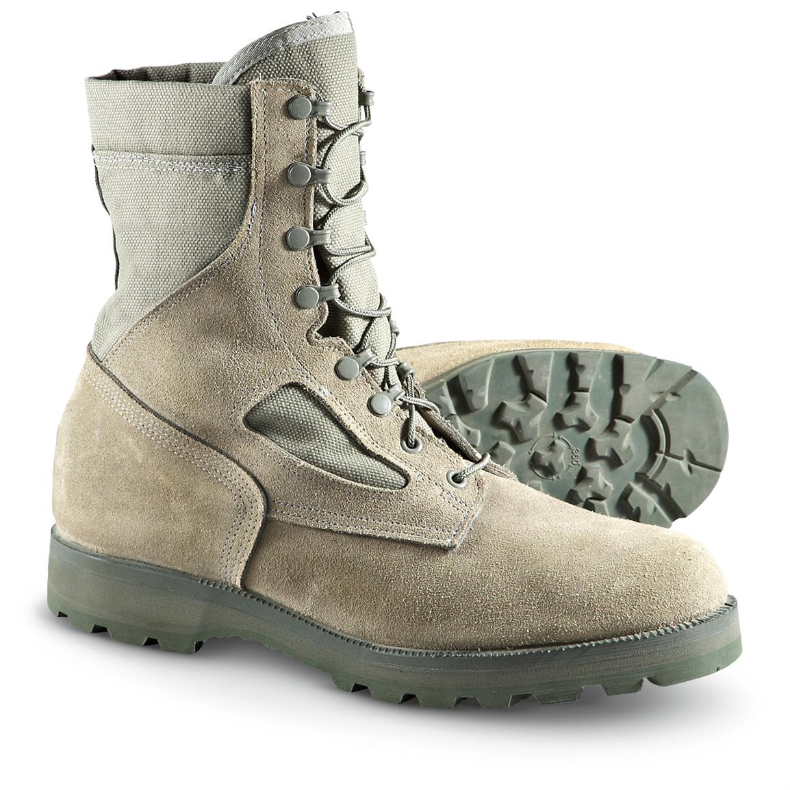 Used U.S. Military surplus issue GORE TEX® Infantry Boots, Foliage