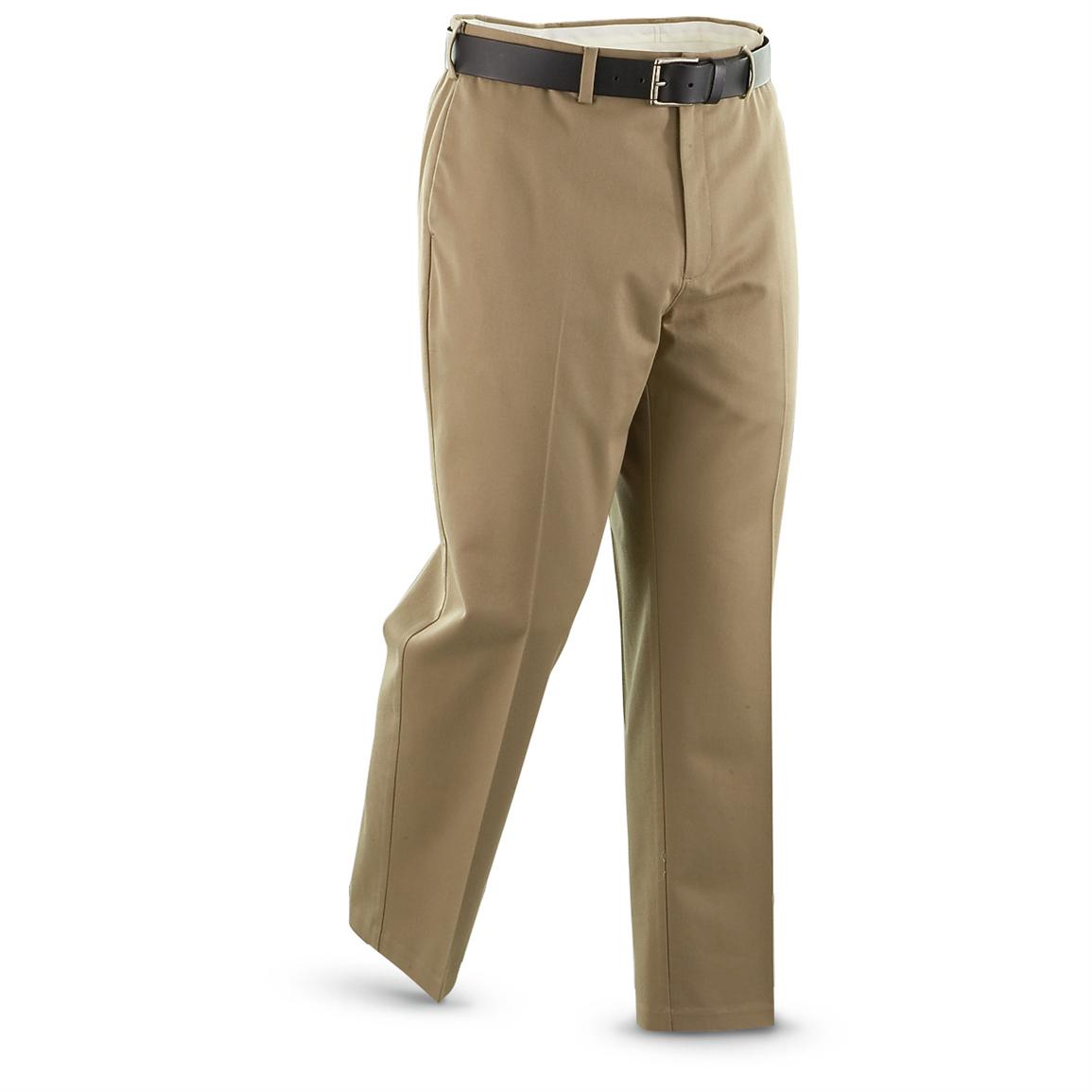 Guide Gear Men's Flat Front Pants - 221594, Jeans & Pants at Sportsman ...