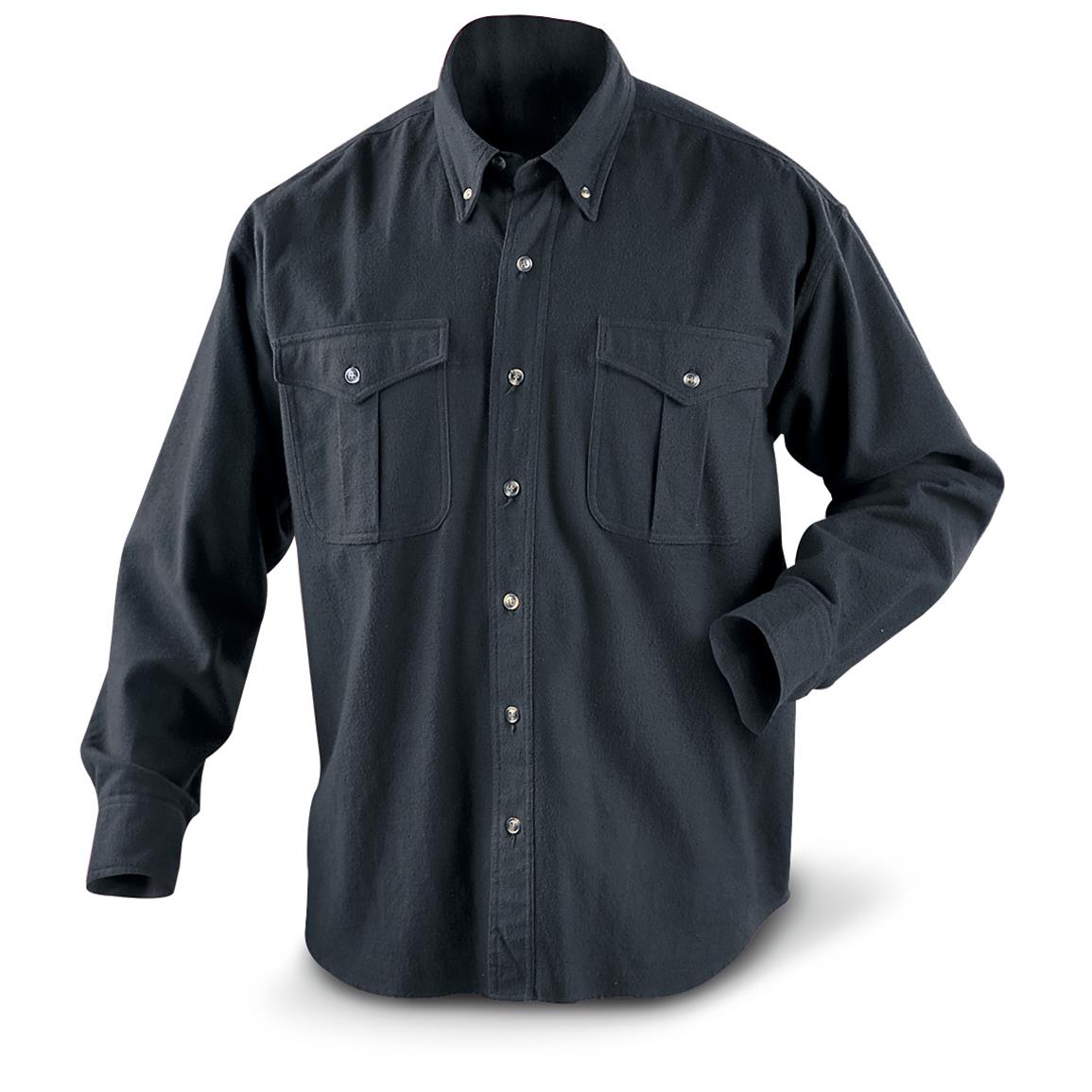 Guide Gear Men's Cotton Chamois Shirt - 221616, Shirts at Sportsman's Guide