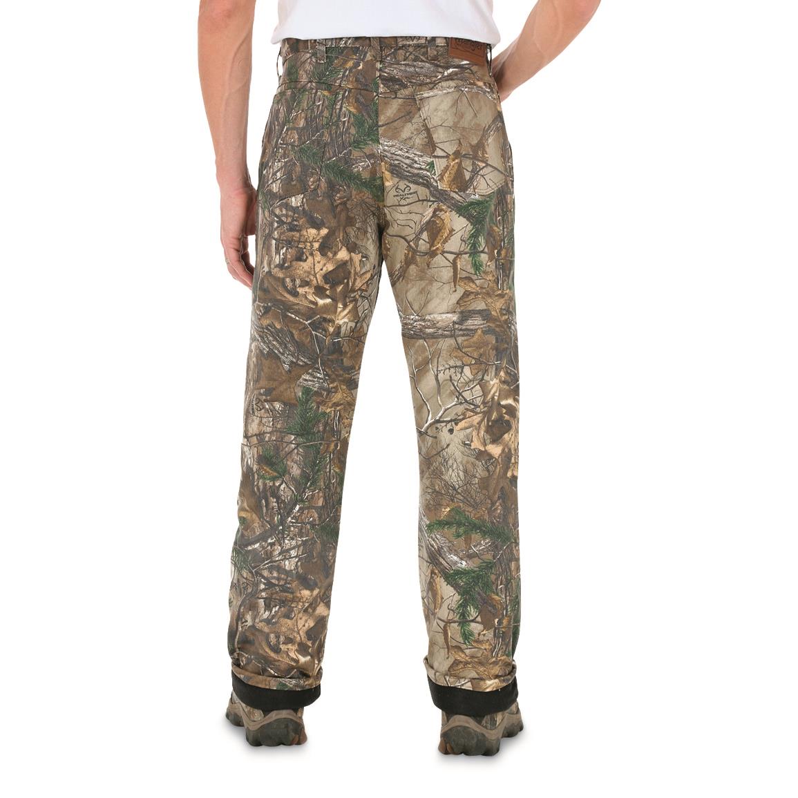 Wrangler ProGear Men's Thermal Lined Camo Jeans, Realtree Xtra - 221667 ...