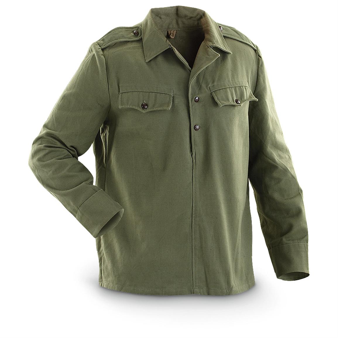 olive drab undershirts