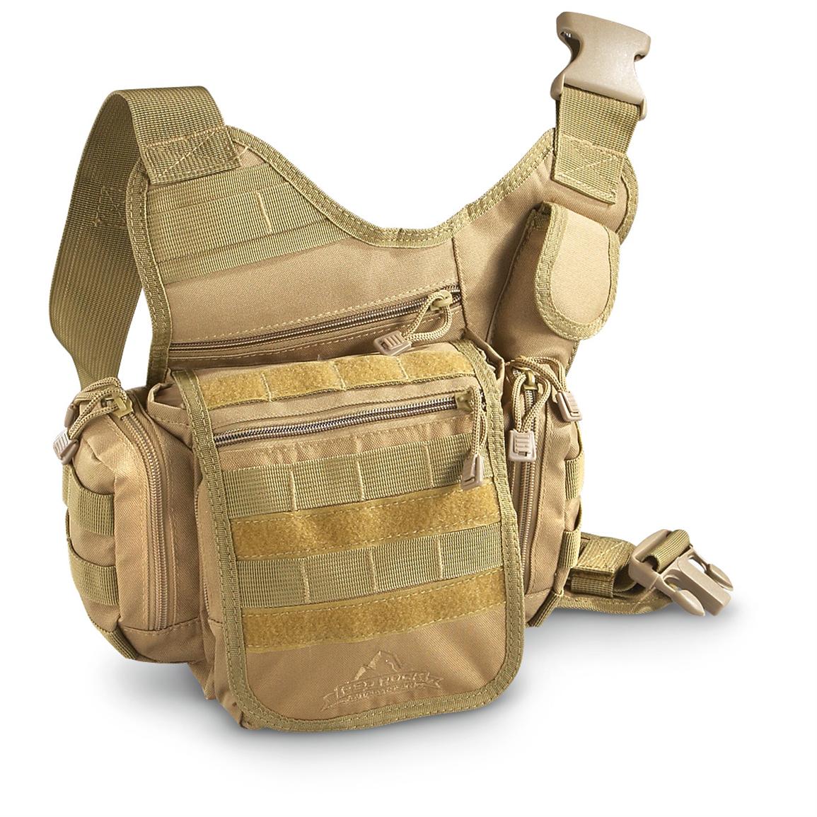 Red Rock™ Military Surplus Nomad Sling Bag - 222012, Tactical Backpacks & Bags at Sportsman&#39;s Guide