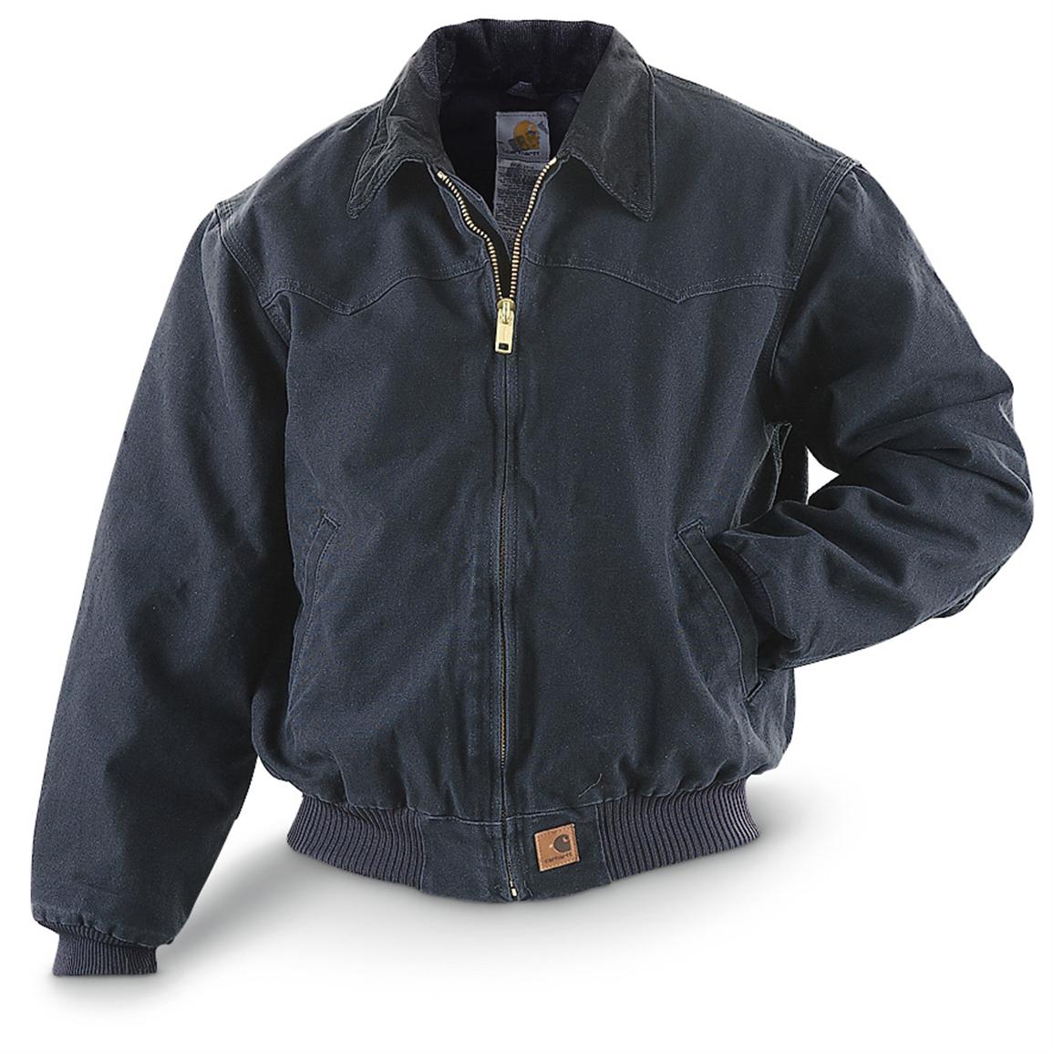 Carhartt® Quilted Flannel - lined Duck Santa Fe Jacket - 222217 ...