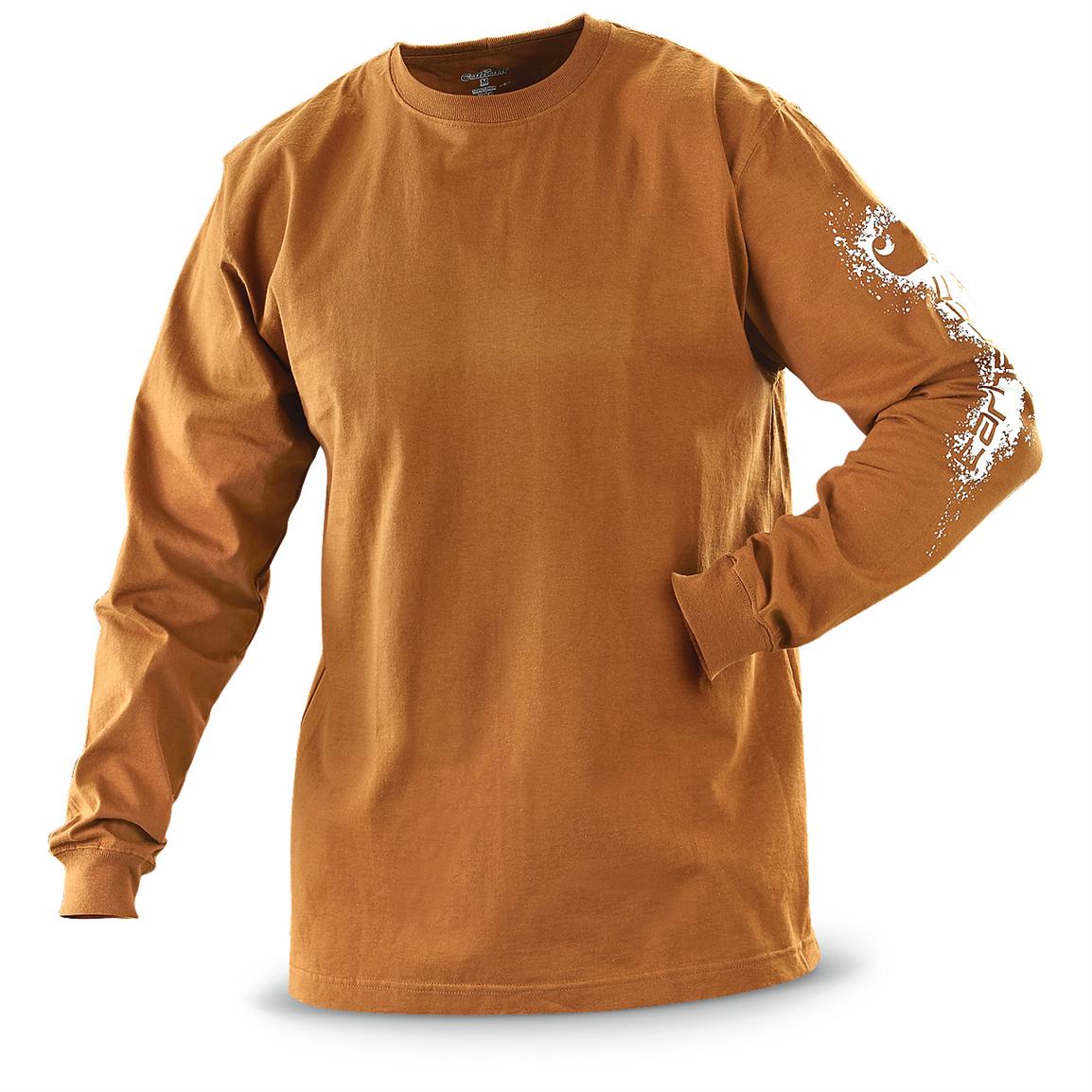 Carhartt® Long sleeve T Shirt 222221, TShirts at Sportsman's Guide