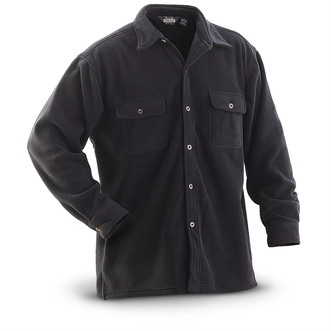 Guide Gear® Fleece CPO Jacket - 222439, Shirts & Polos at Sportsman's Guide