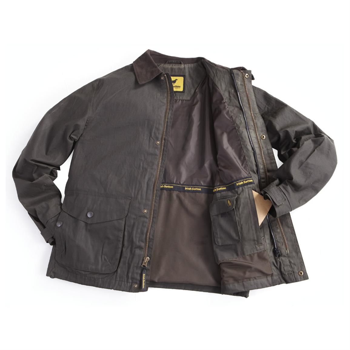 Men's Irish Setter® Breckenridge Waxed Cotton Jacket - 222587 ...