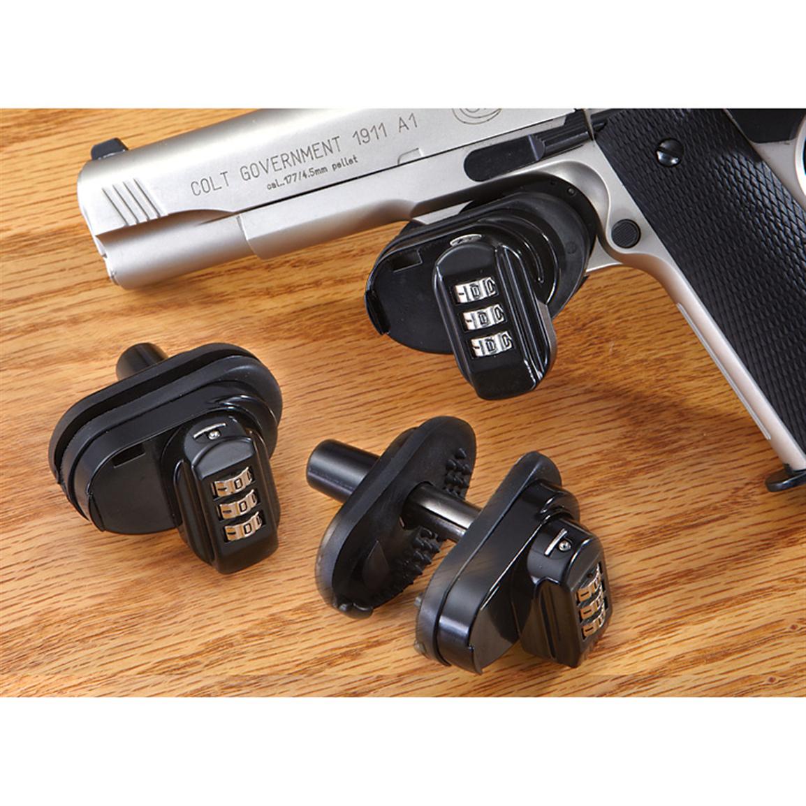 3 Pk. of Combination Trigger Locks 223719, Gun Safety at Sportsman's Guide