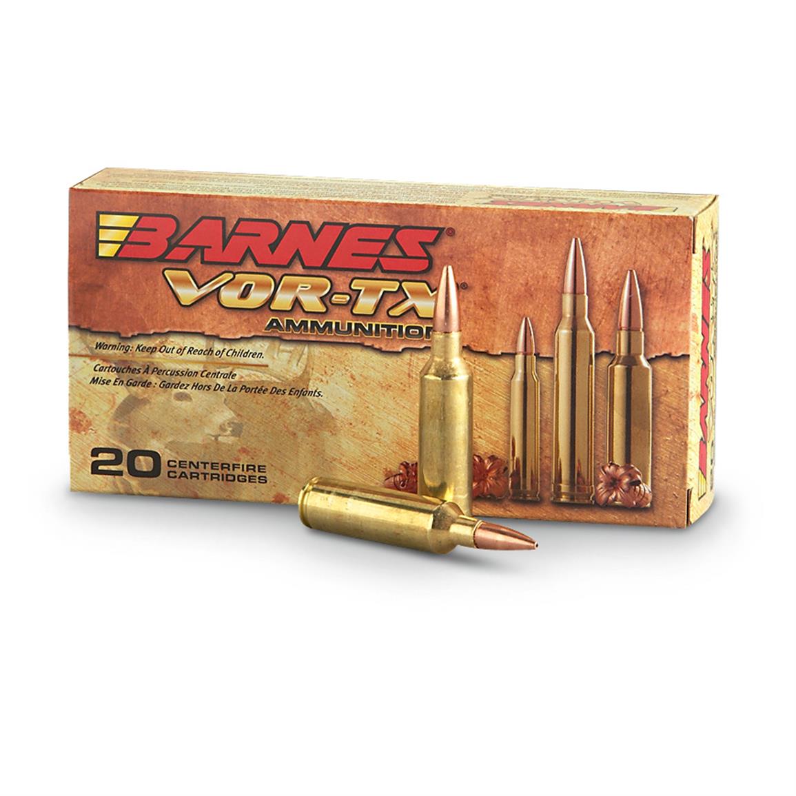 Barnes Vor Tx 270 Wsm Tsx Bt 140 Grain 20 Rounds 223789