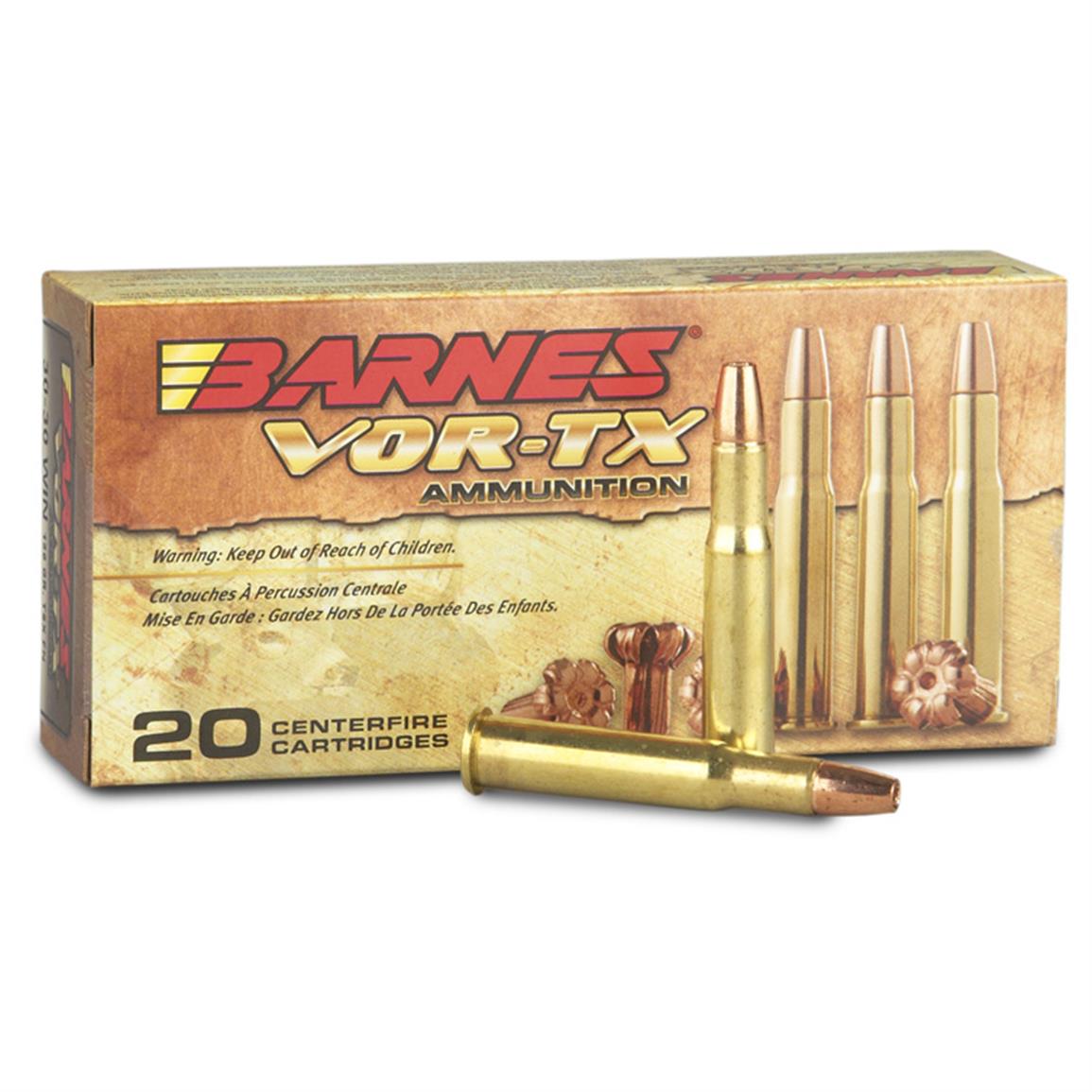 Barnes Vor Tx Ballistics Chart