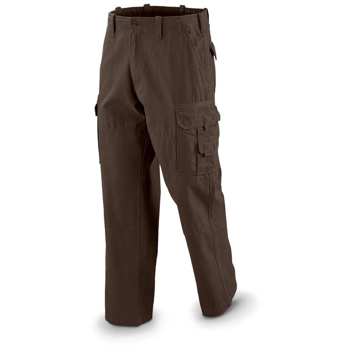 cargo pants for men brown