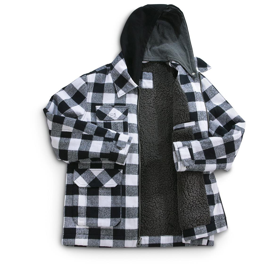 Guide Gear® Plaid Work Jacket - 224756, Insulated Jackets & Coats at ...