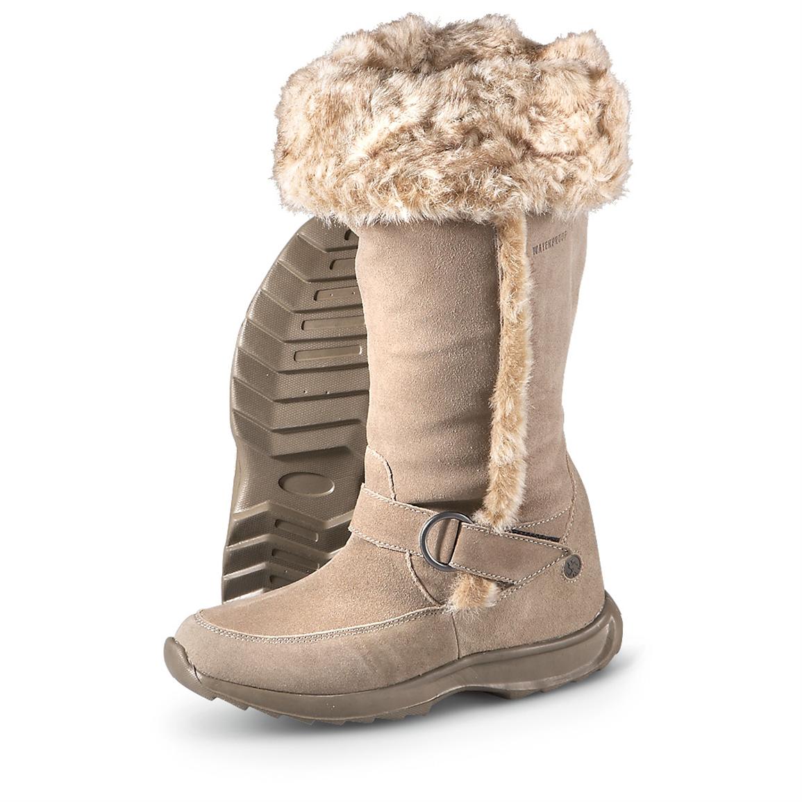 Women's Northside® Waterproof Megan Boots, Stone - 224786, Winter ...