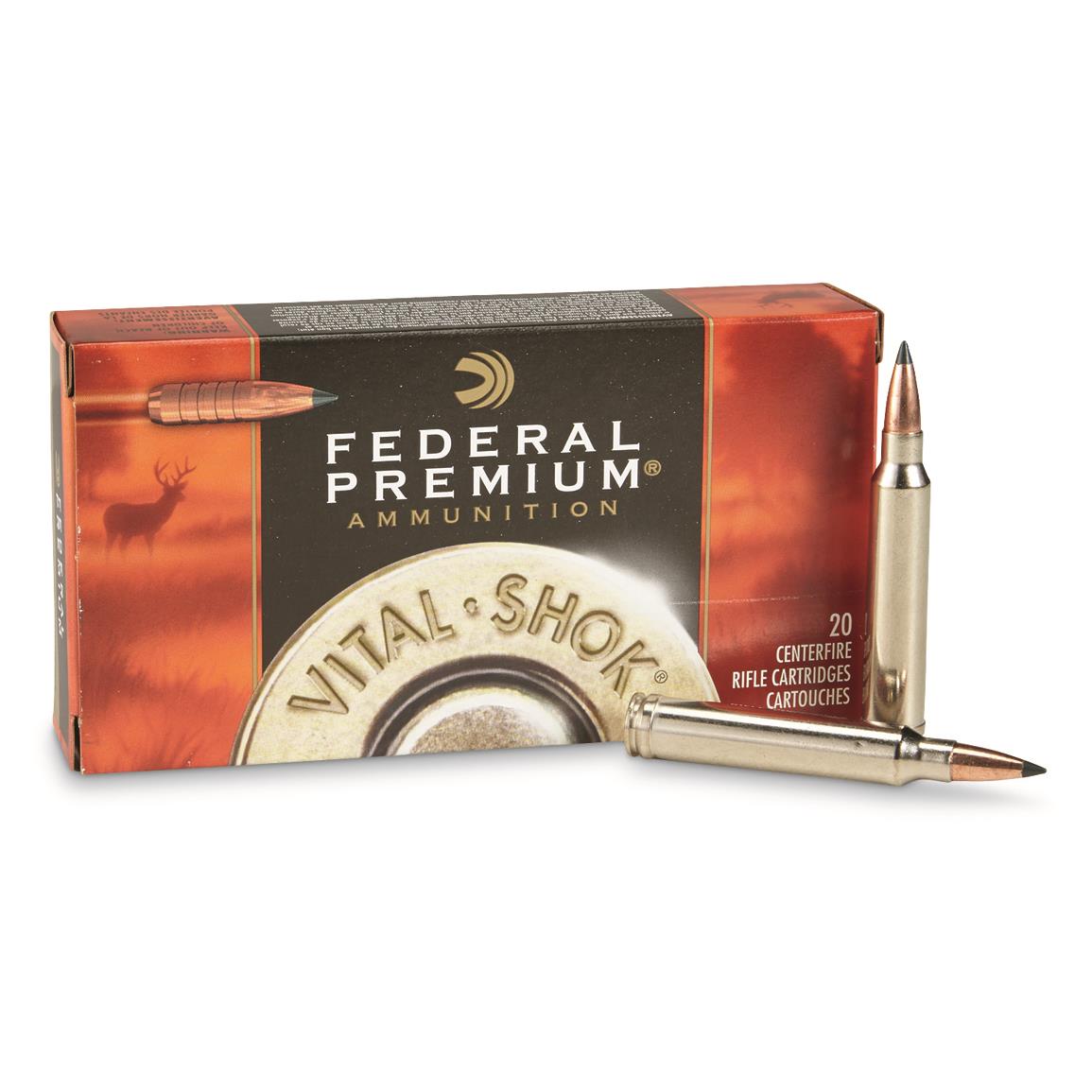 Federal Premium VitalShok, .300 Win. Mag., Trophy Copper BT, 180 Grain